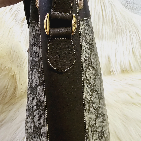 ❣️Gucci GG Supreme Web Sherry Line Bucket Bag❣️ - Picture 13 of 16